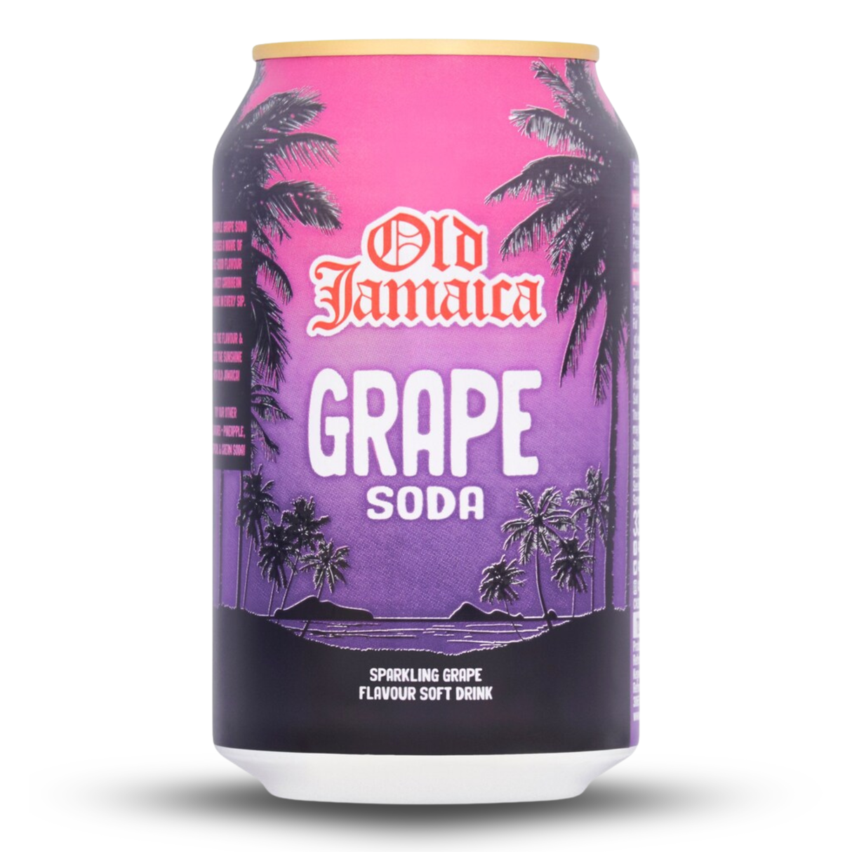 Old Jamaica Grape Soda Cans-(GB)-24x330ml