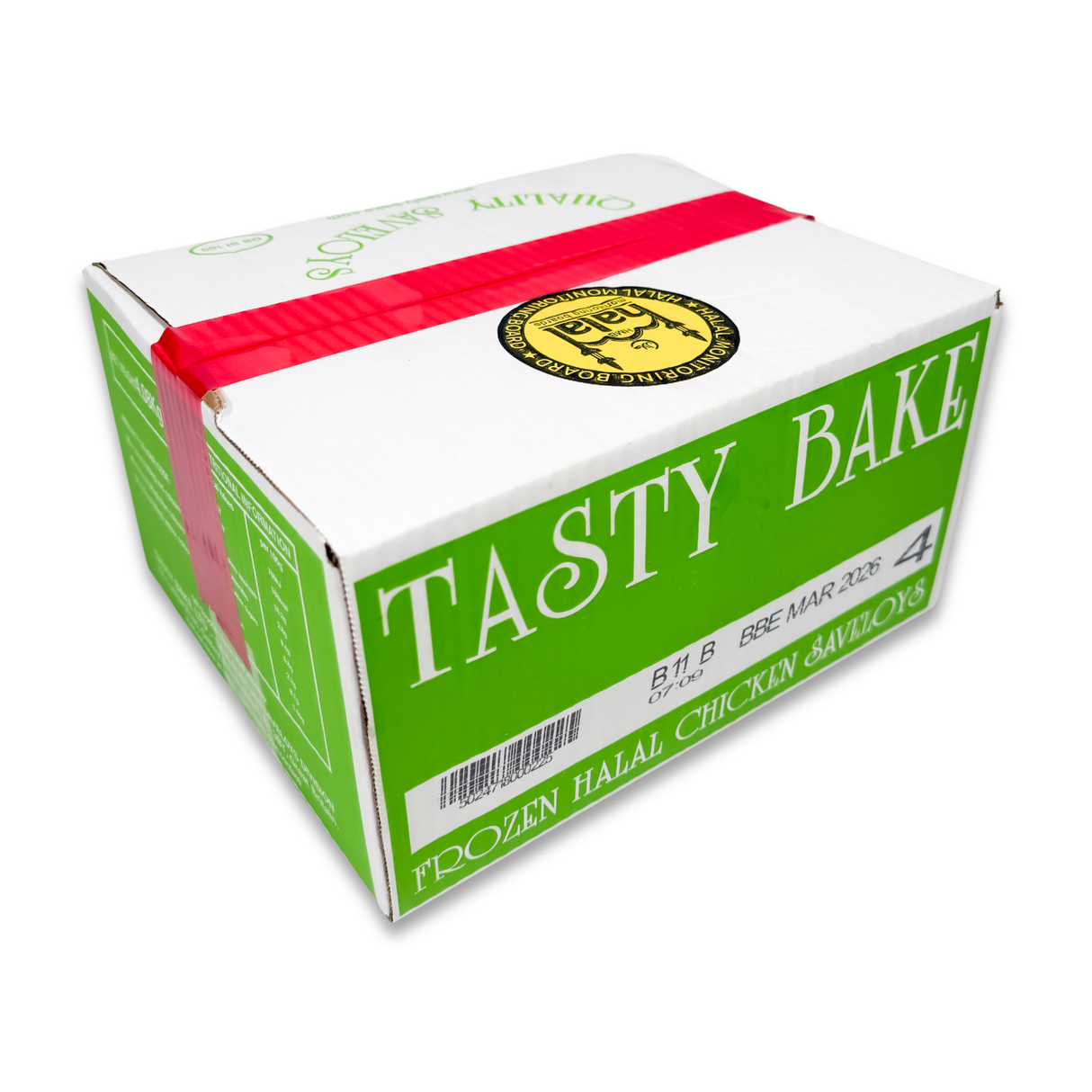 Tasty Bake Halal Saveloy Sausages Jumbo 36's