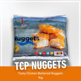 Battered Chicken Nuggets 1Kg - Tasty Chicken