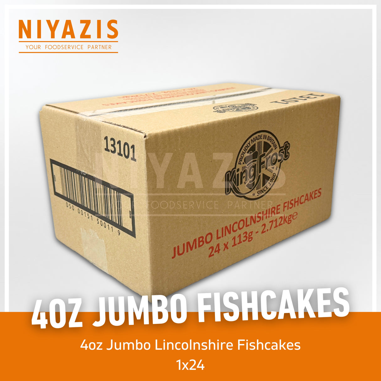 King Frost 4oz Fish Cakes