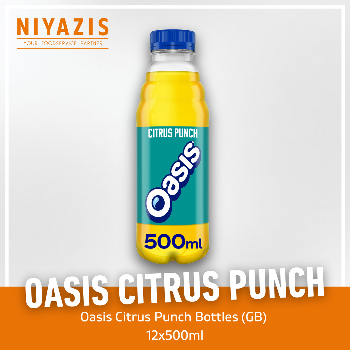 Oasis Citrus Punch Bottles-(GB)-12x500ml