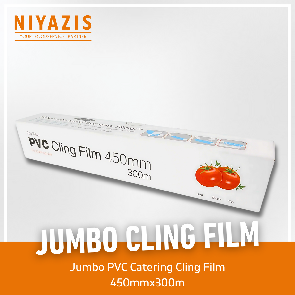 Jumbo Catering Cling Film 45cmx300m