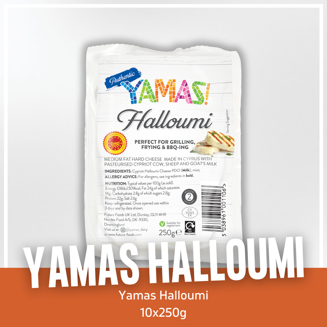 Yamas Halloumi Cheese 10x250g