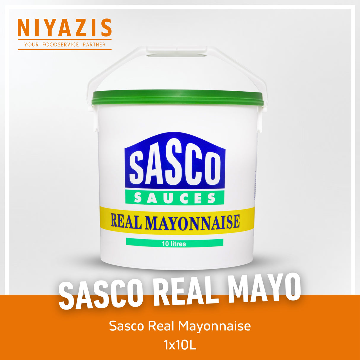 SASCO REAL MAYONNAISE 10L