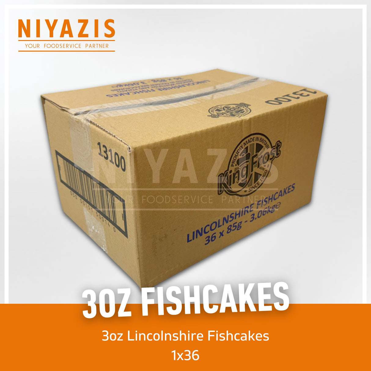 King Frost 3oz Fish Cakes