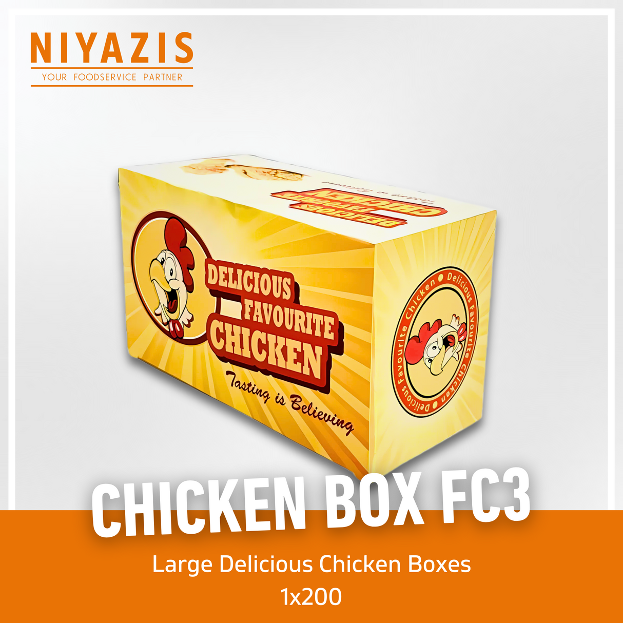 Large Delicious Chicken Boxes FC3 x200