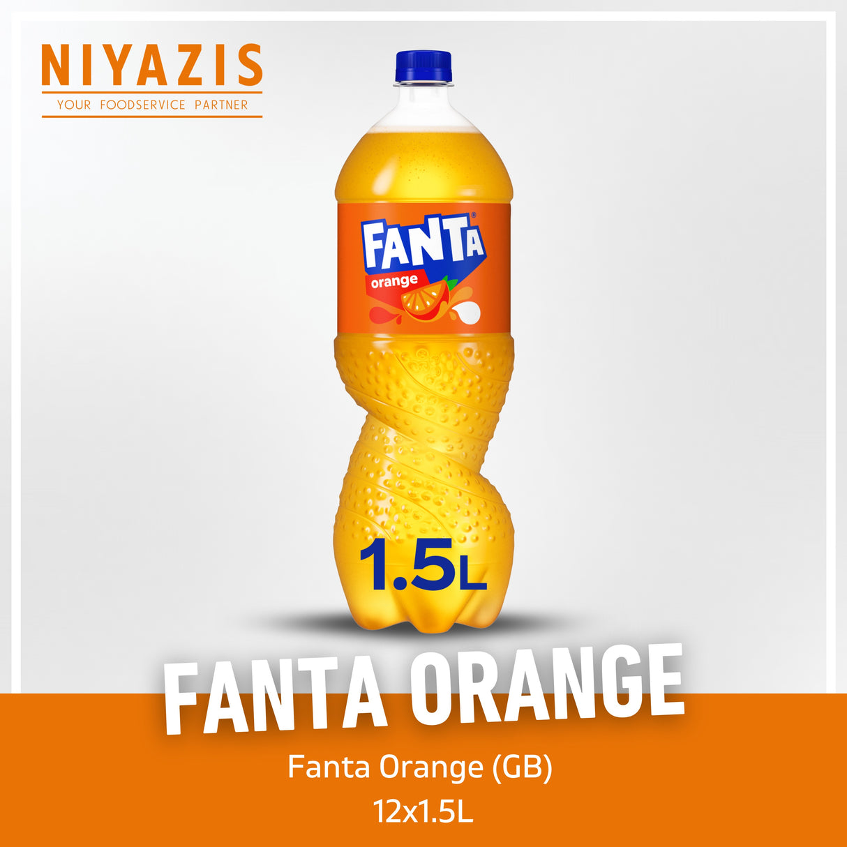 Fanta Orange Bottles-(GB)-12x1.5L