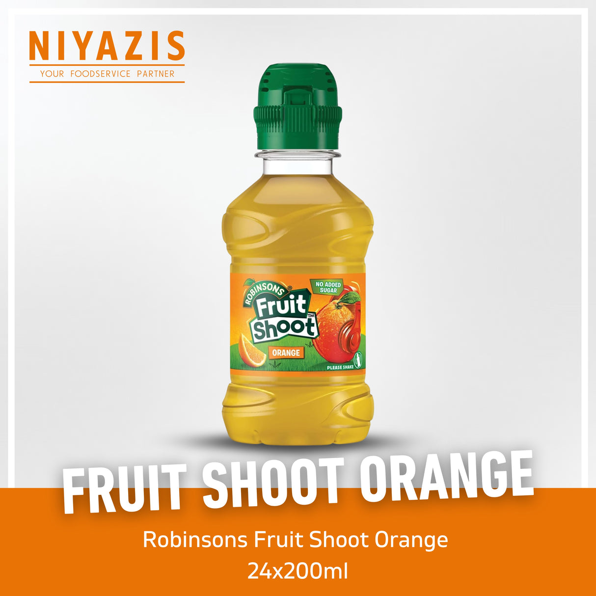 Fruit Shoot Orange Juice 24x200ml