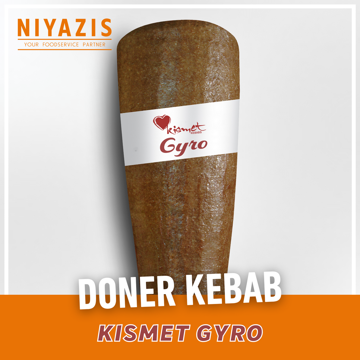 Kismet Gyro Doner Kebab 20lb/30lb/40lb/50lb