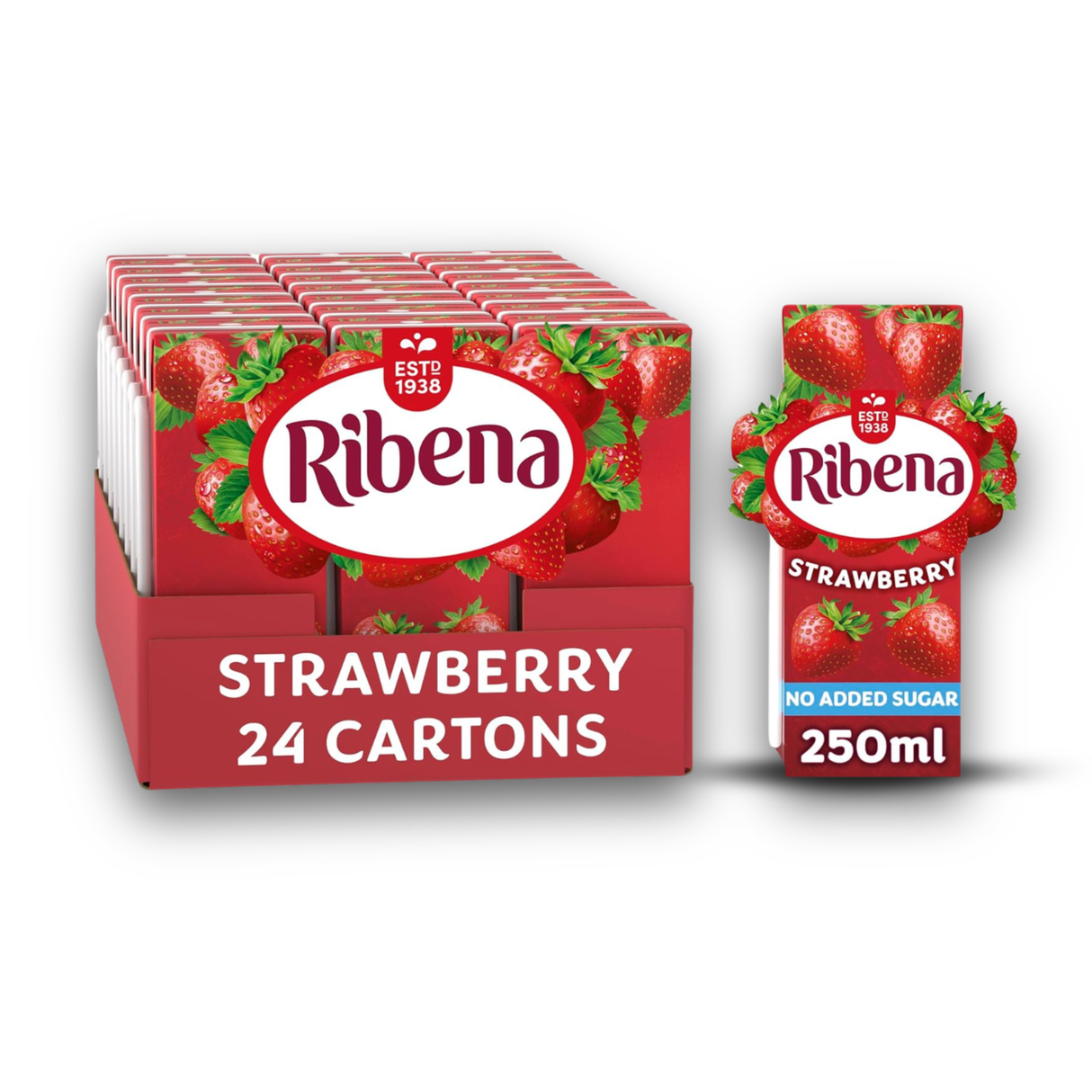 Ribena Strawberry-(TET)-24X250ml