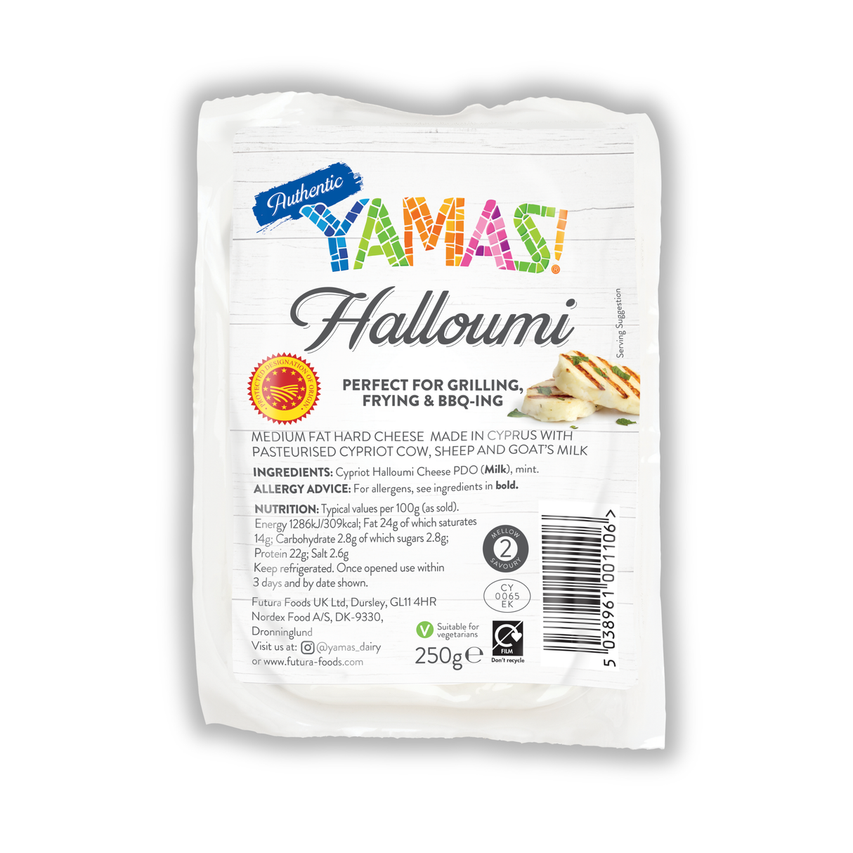 Yamas Halloumi Cheese 10x250g