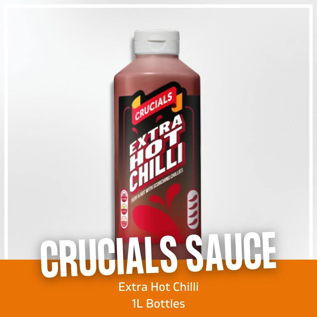 Crucials Extra Hot Chilli Sauce 1L