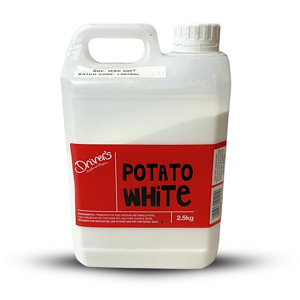 Drivers Potato White 1x2.5kg