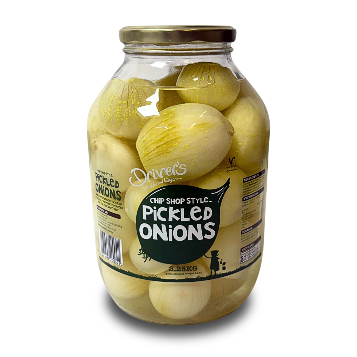 Driver's Pickled Onions 1x2.25kg