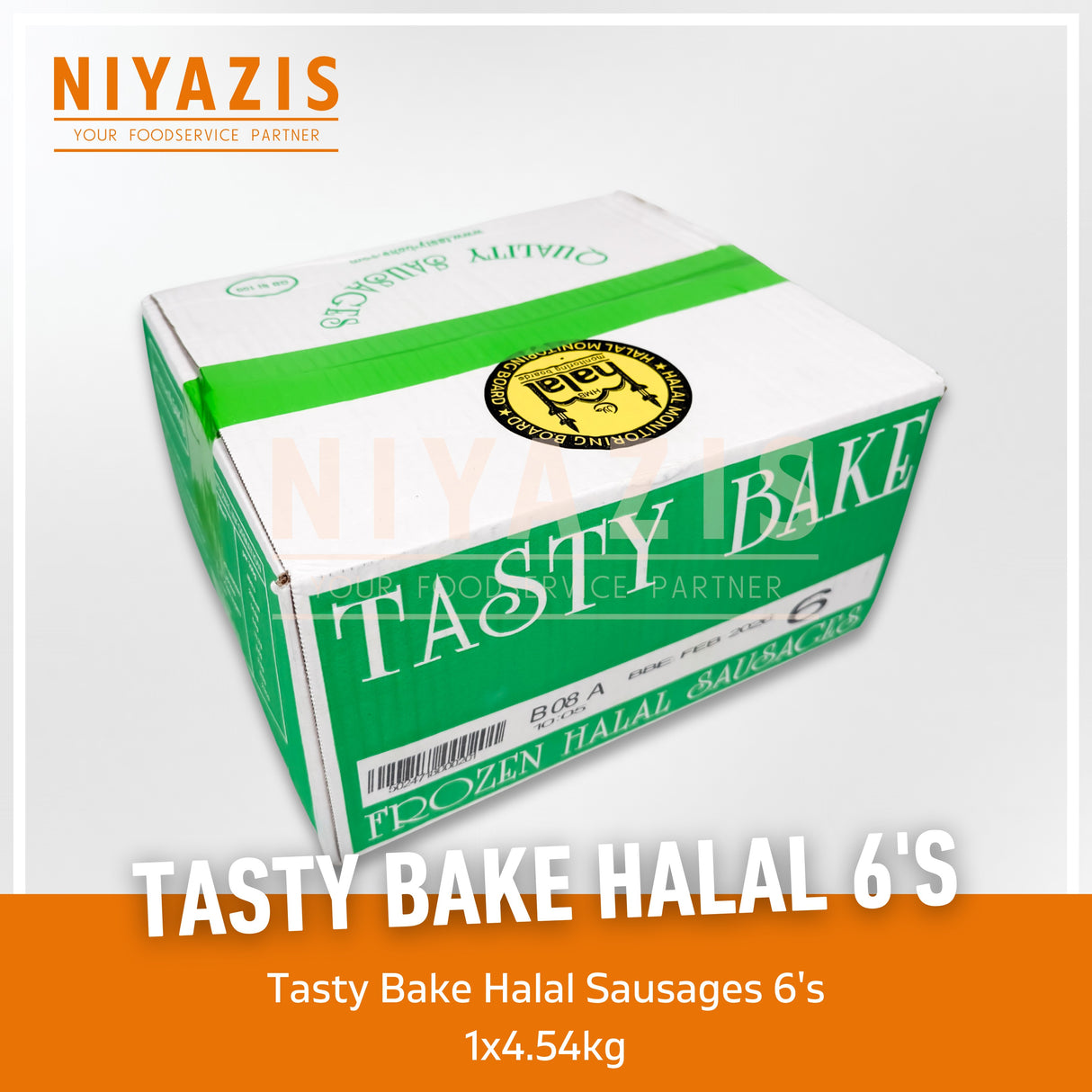 Tasty Bake Halal Sausages 6s