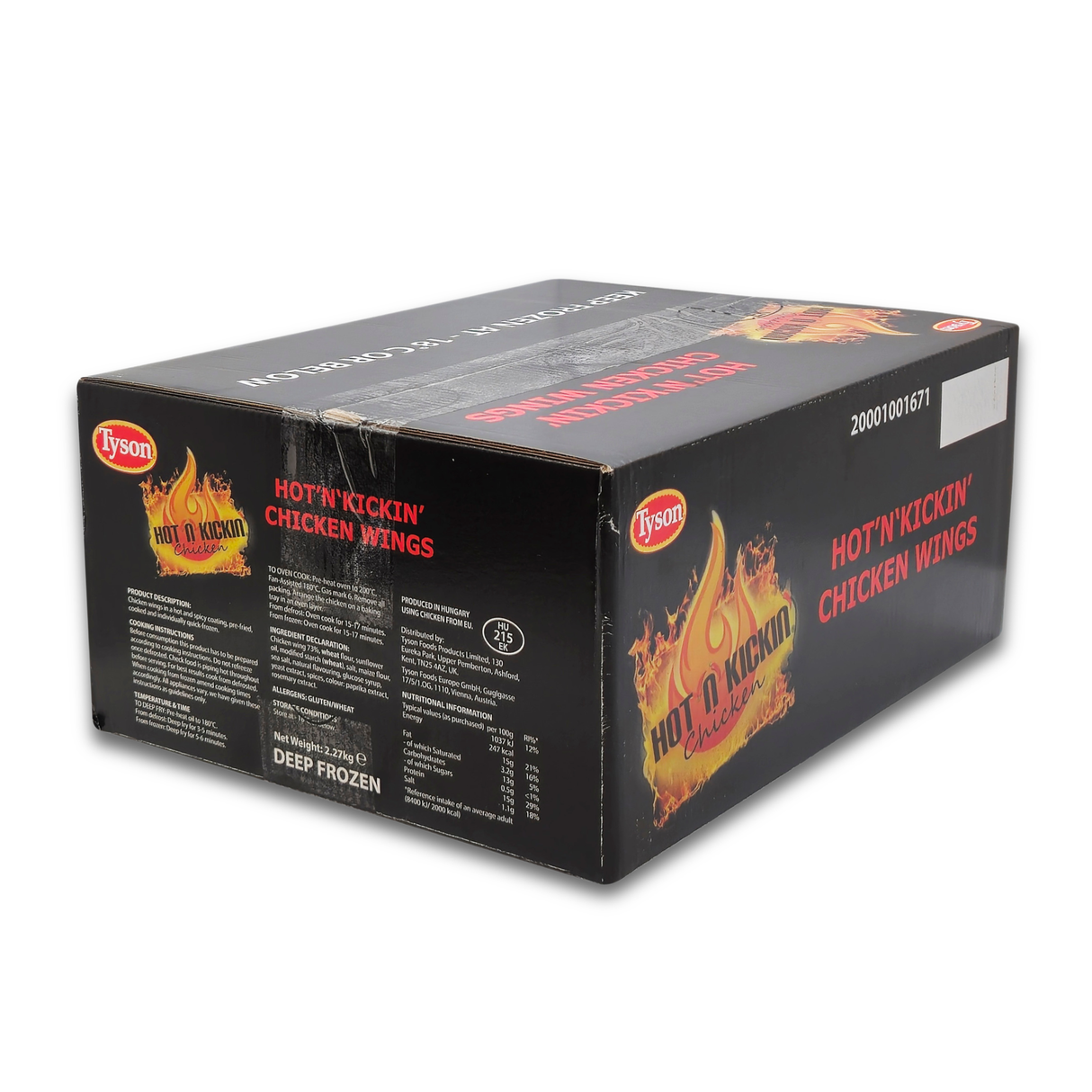 Tyson Hot ‘N’ Kickin Chicken Wings 2.27kg
