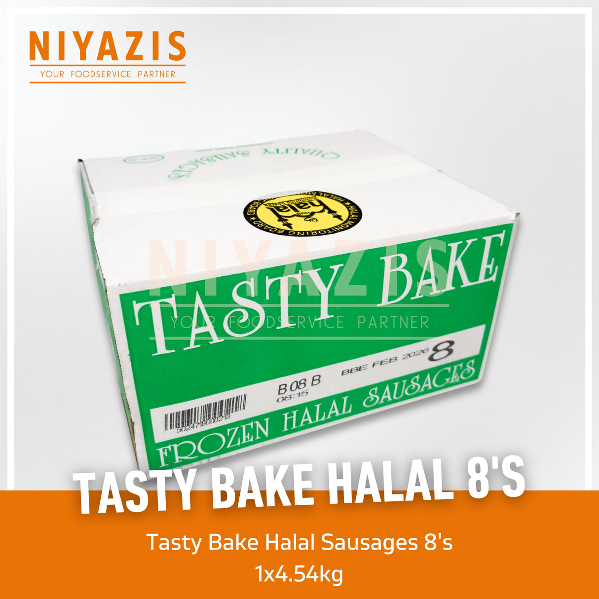 Tasty Bake Halal Sausages 8s