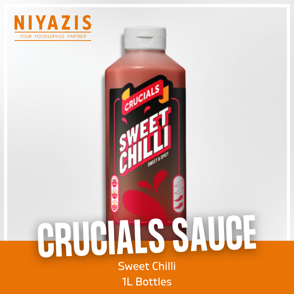 Crucials Sweet Chilli 1L
