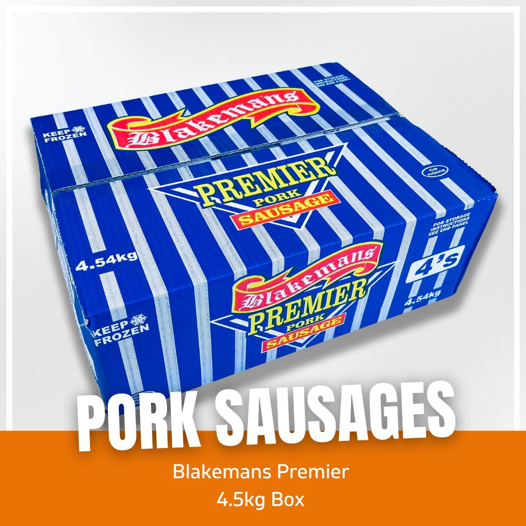 Blakemans Premier Sausages - Sizes Available 4's/6's/8s