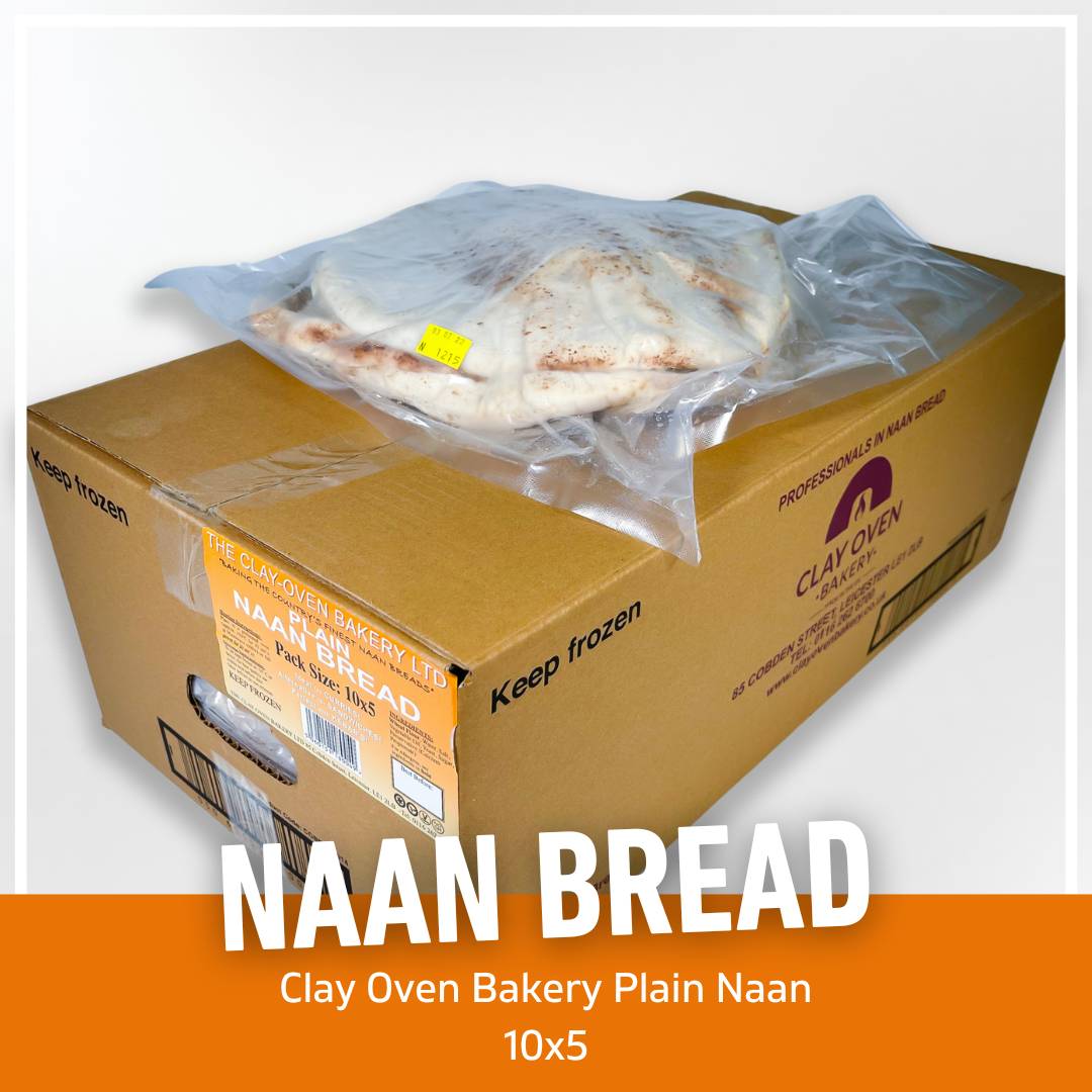 Clay Oven Plain Naan Bread