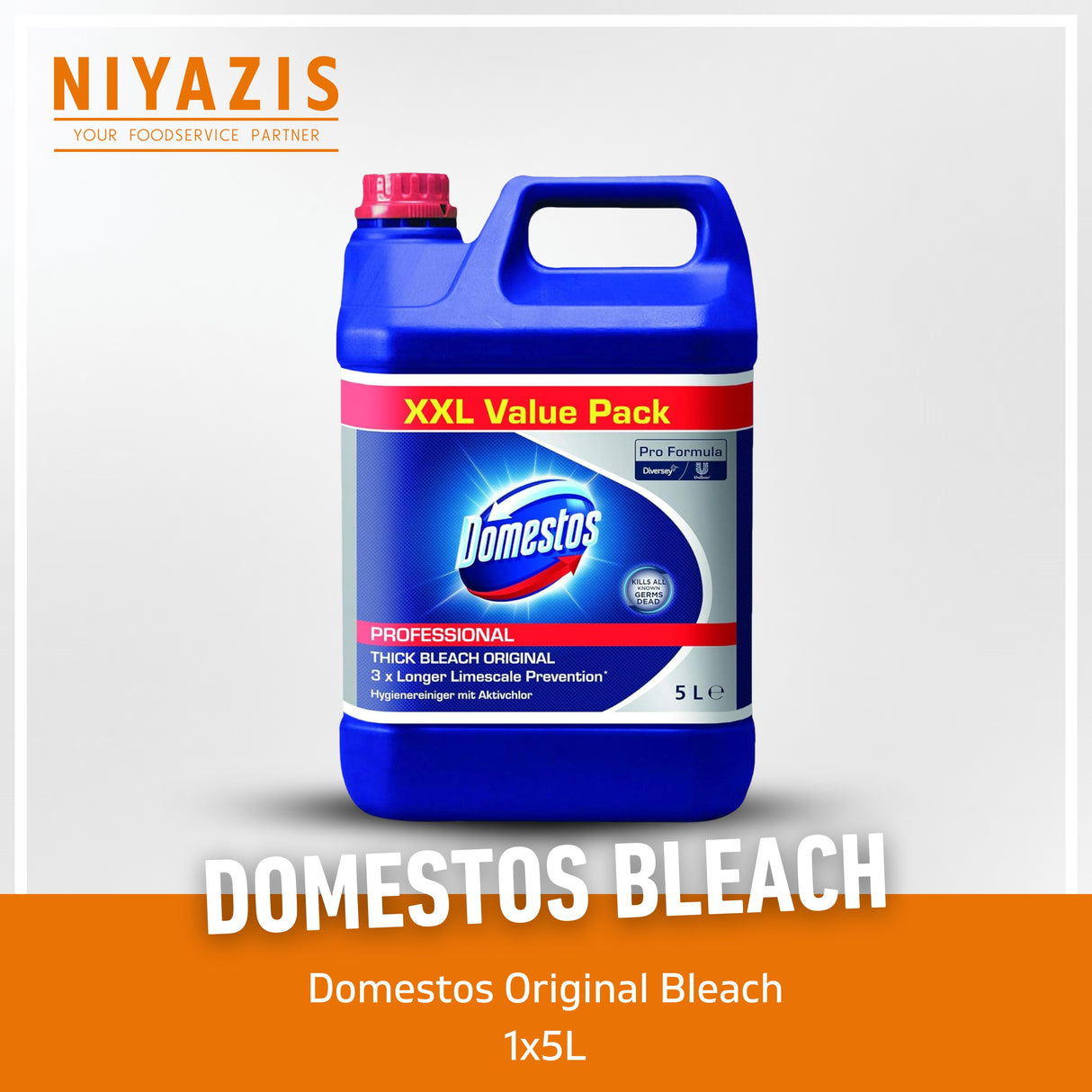 DOMESTOS BLEACH ORIGINAL 1X5L