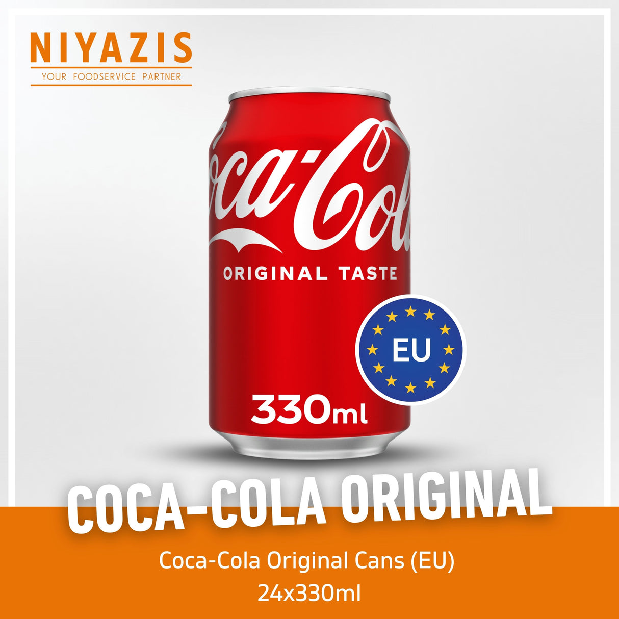Coca-Cola Cans-(EU)-24x330ml