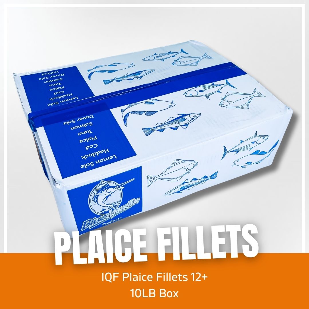 Blue Marlin Plaice Fillets 12+