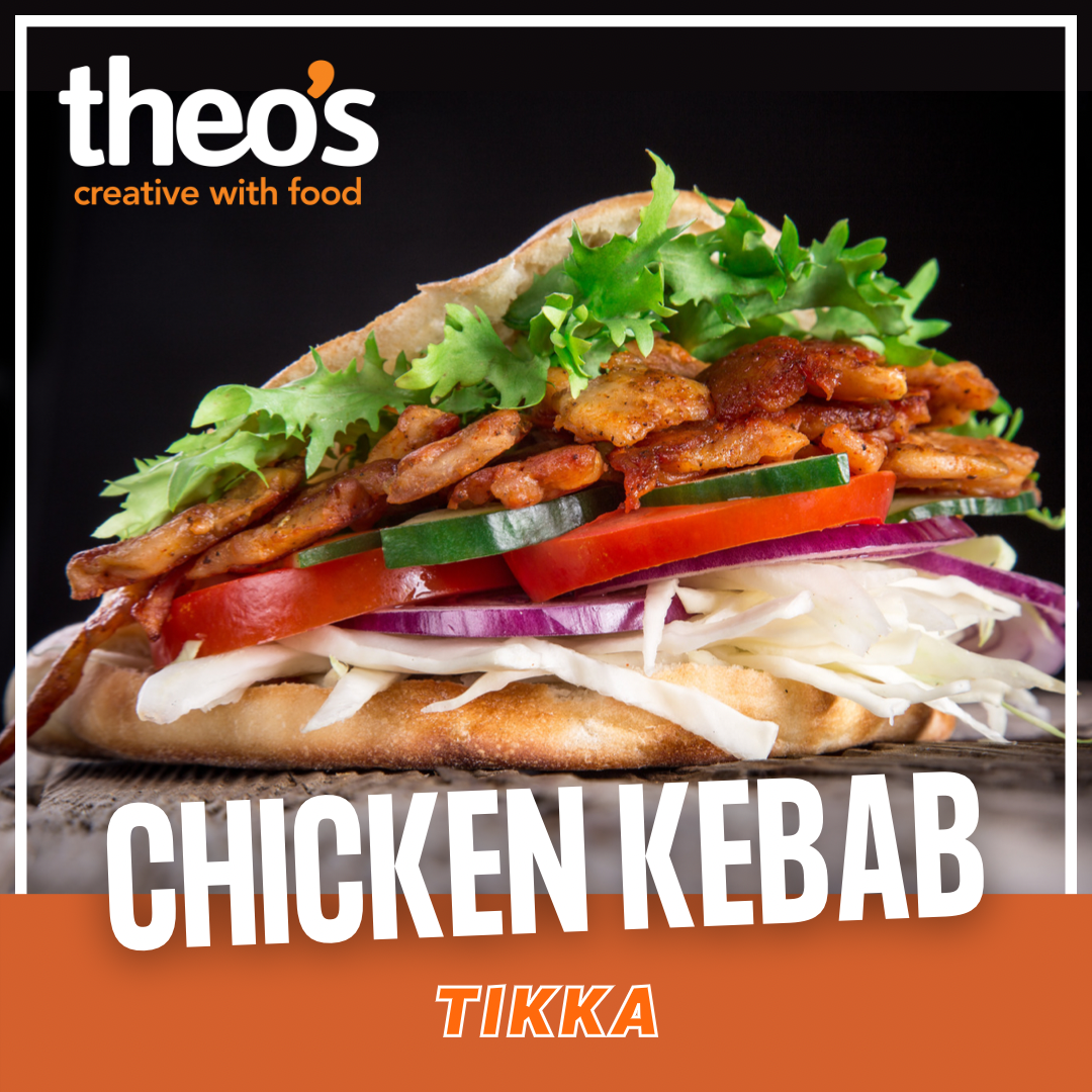 Tikka Chicken Kebab Theo’s