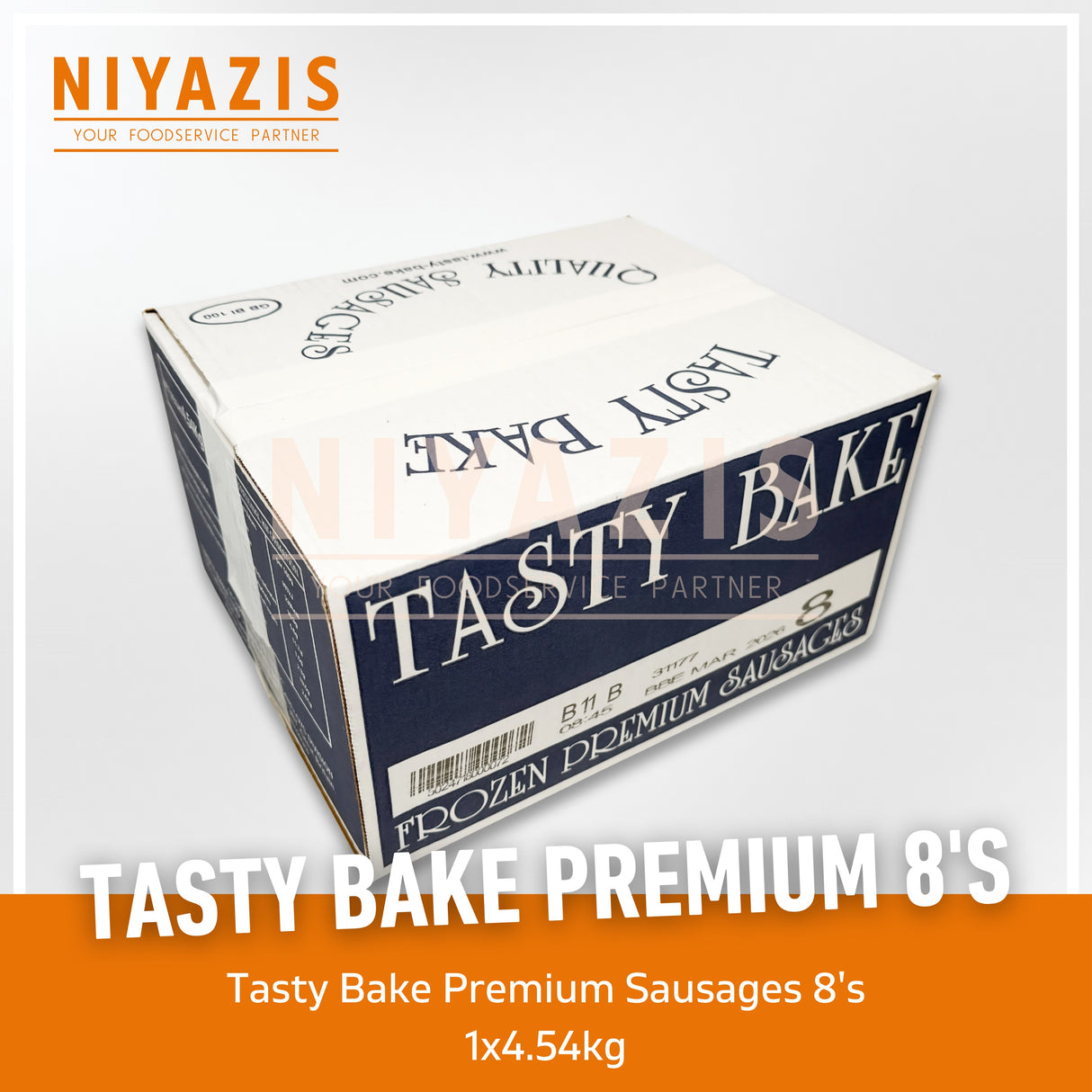 Tasty Bake Premium Pork Sausages 8's
