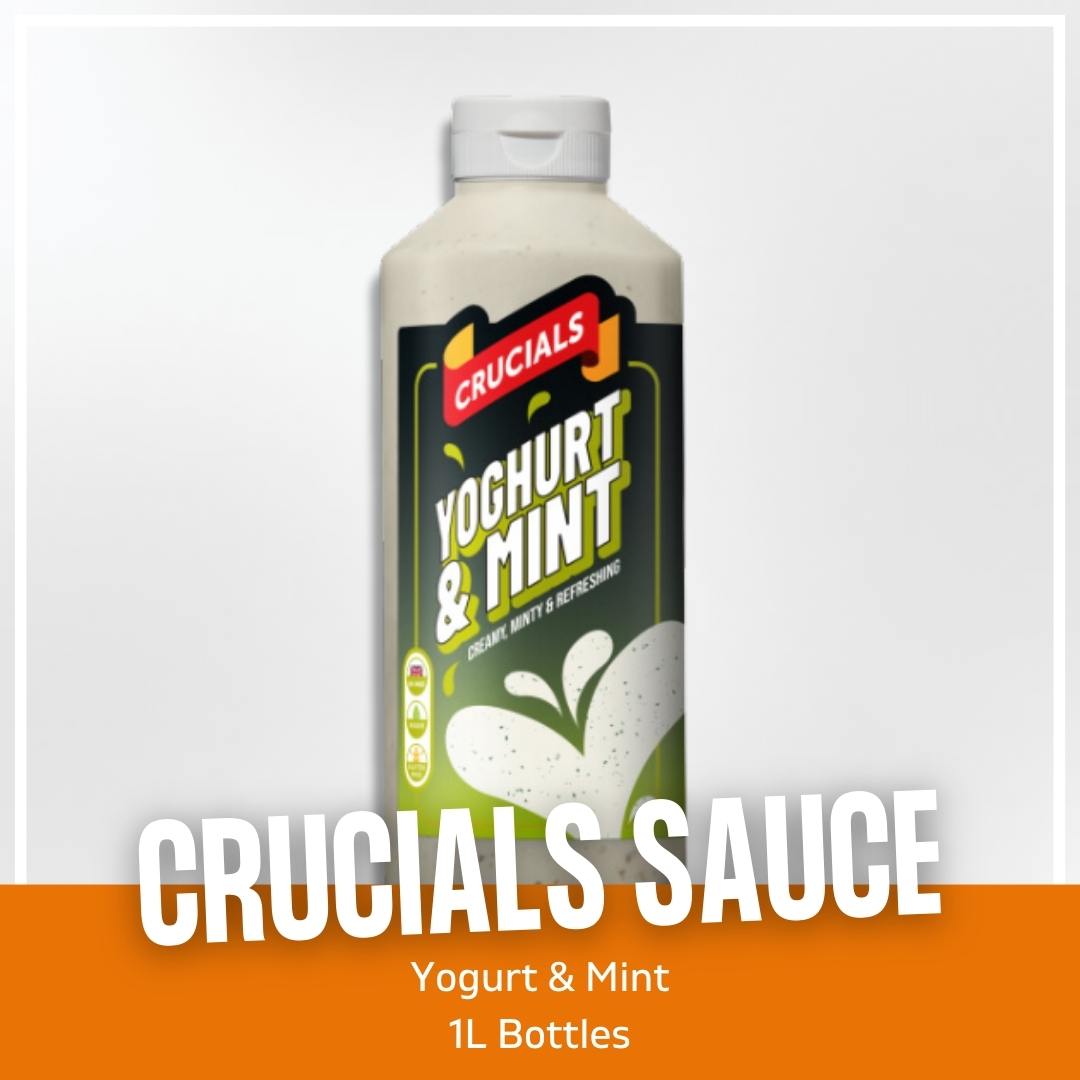 Crucials Yogurt & Mint Sauce 1L