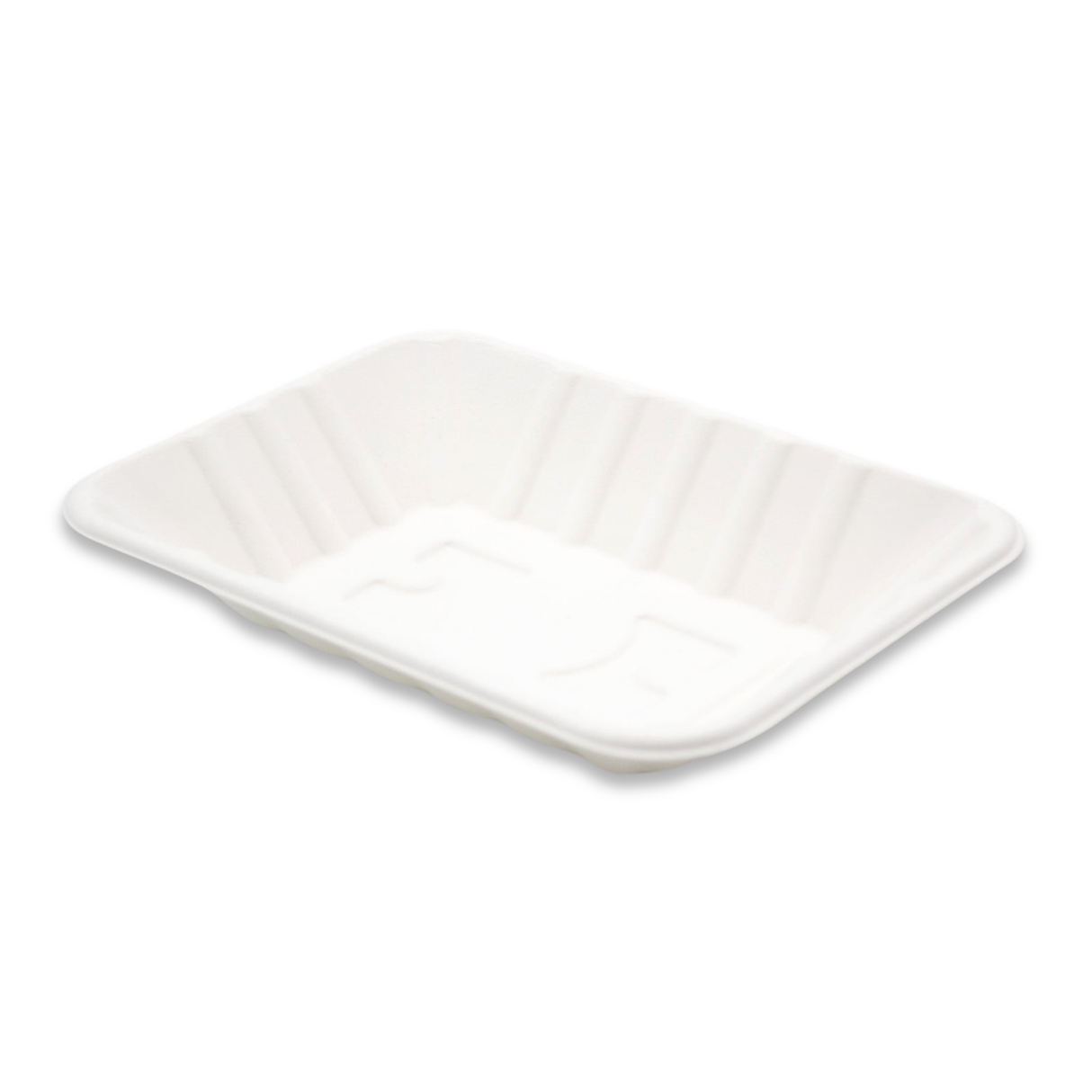 Medium Bagasse Chip Tray (177x133x30mm) - 1x500