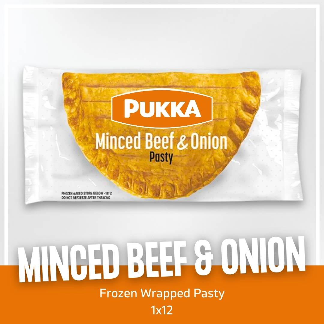 Pukka Wrapped Minced Beef & Onion Pasty