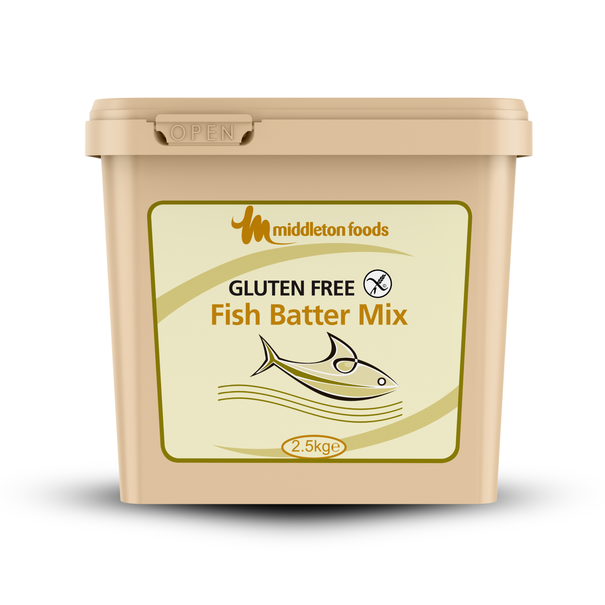 Middletons Gluten Free Batter Mix 1x2.5kg